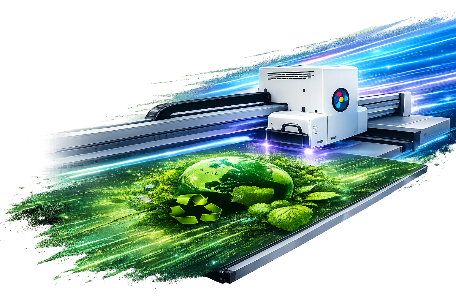 Impresora UV industrial para impresión directa