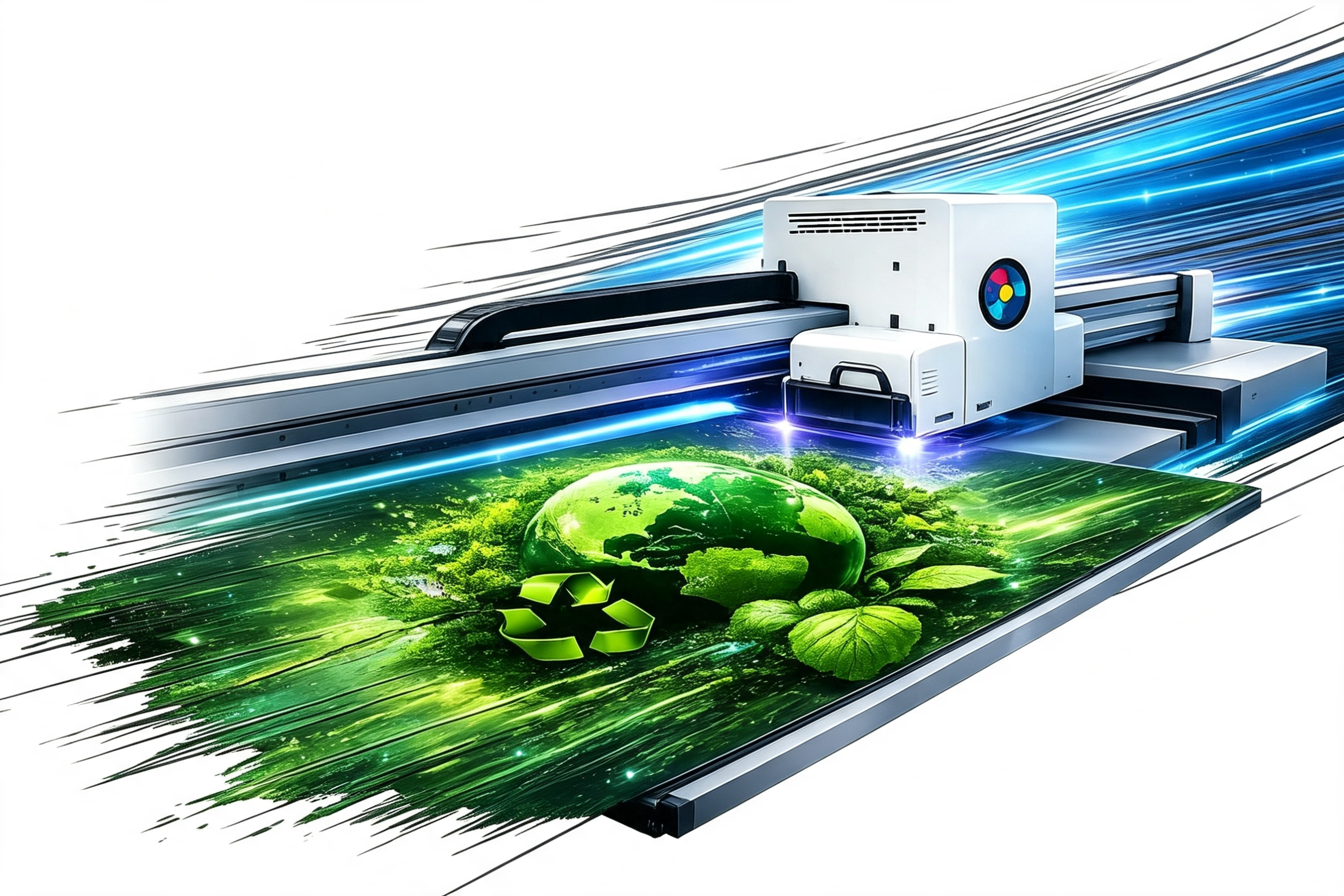 Impresora UV industrial para impresión directa